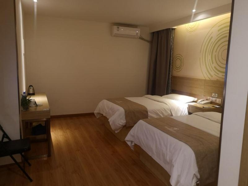 Greentree Inn Xi'An Railway Station Airport Bus Wulukou Subway Station Business Hotel Dış mekan fotoğraf