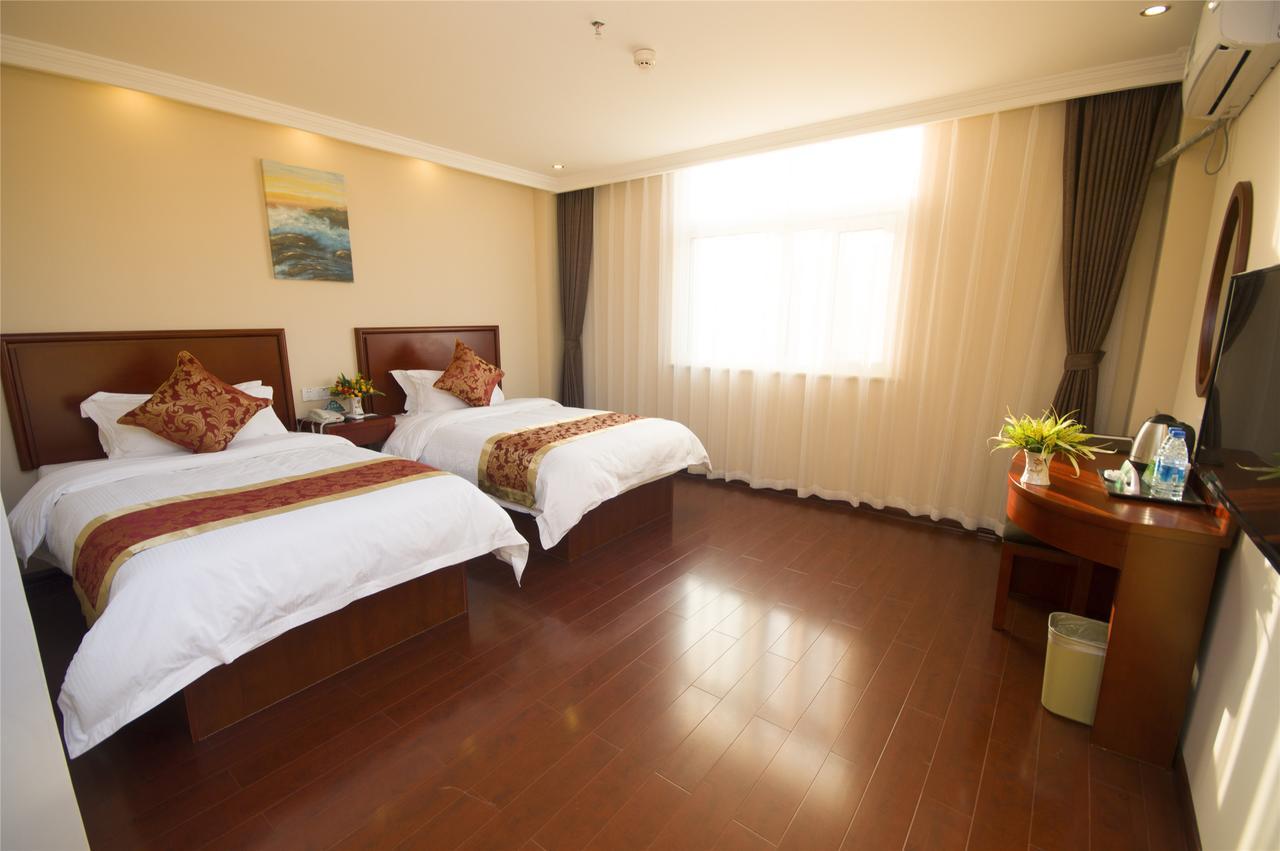 Greentree Inn Xi'An Railway Station Airport Bus Wulukou Subway Station Business Hotel Dış mekan fotoğraf